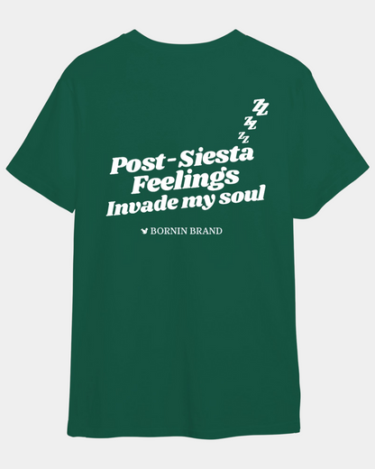 T-SHIRT OVERSIZE SIESTA VERT