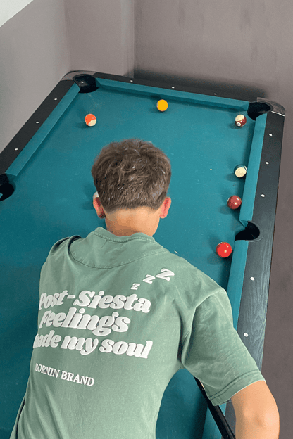 OVERSIZE SIESTA GREEN T-SHIRT