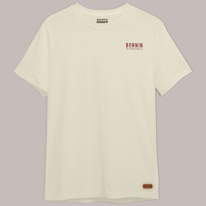 Camiseta RULES crema - BORNIN BRAND